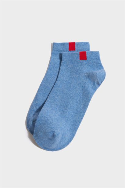 Erkek 5'li Pamuklu Patik Çorap