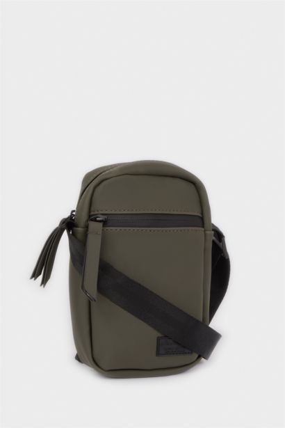 Suni Deri Çapraz Çanta Erkek Çocuk