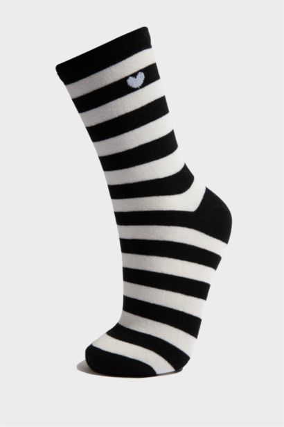 Kadın 5'li Pamuklu Uzun Çorap