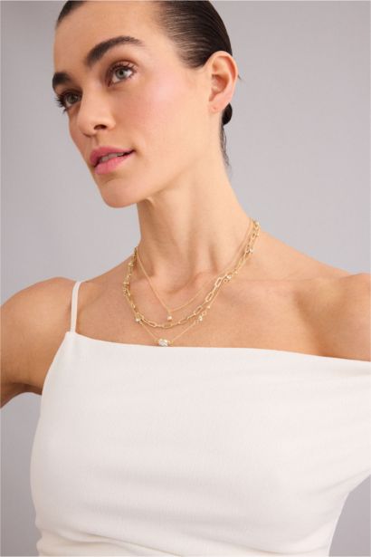 Woman 3 Piece Necklace Set