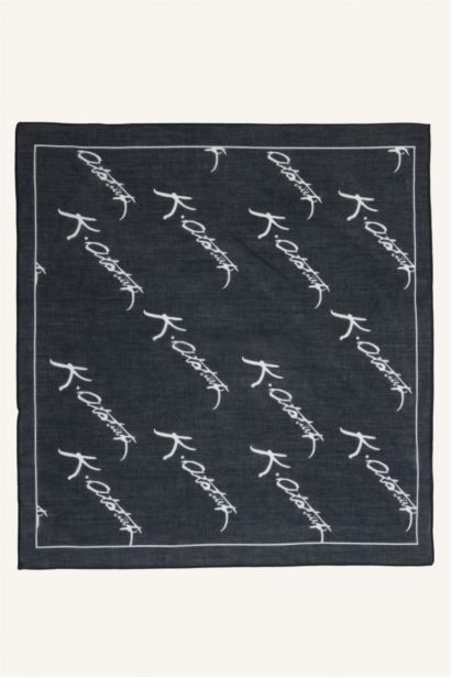 Desenli Pamuklu Bandana Erkek Çocuk