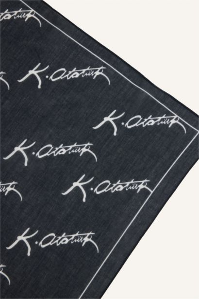 Desenli Pamuklu Bandana Erkek Çocuk