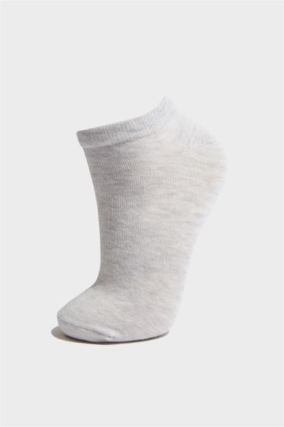 5'li Pamuklu Patik Çorap