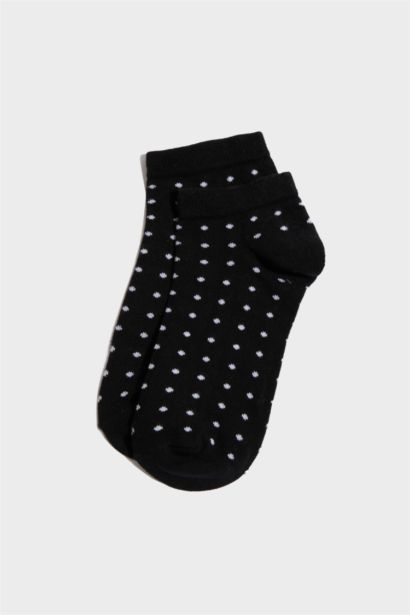 5'li Pamuklu Patik Çorap