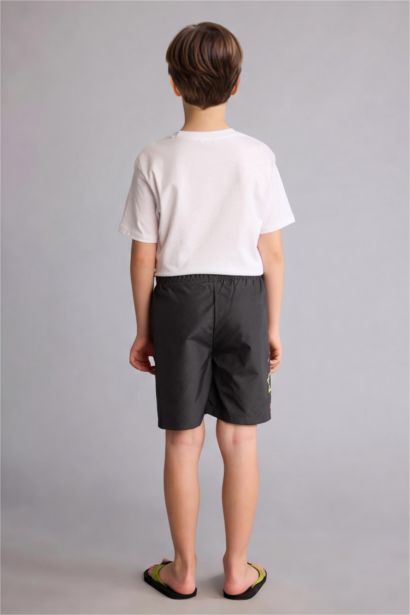 Baskılı Deniz Şortu Erkek Çocuk