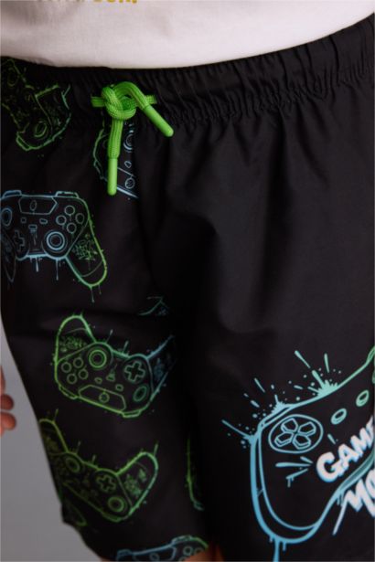 شورت بحر ولادي مطبوع