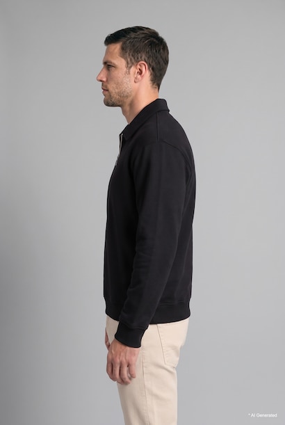 Pamuklu Regular Fıt Kalın Kumaş Sweatshirt