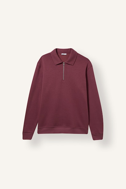 Regular Fit Thick Sweatshirt Fabric Sweatshirt