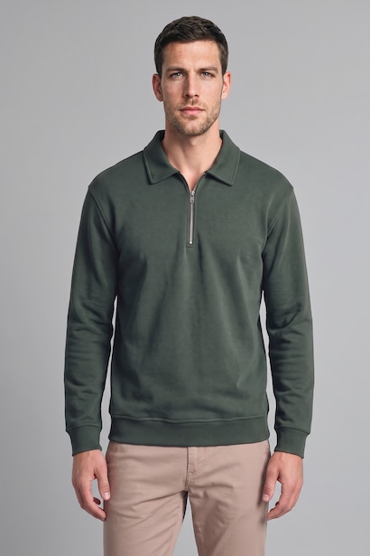 Regular Fit Thick Sweatshirt Fabric Sweatshirt