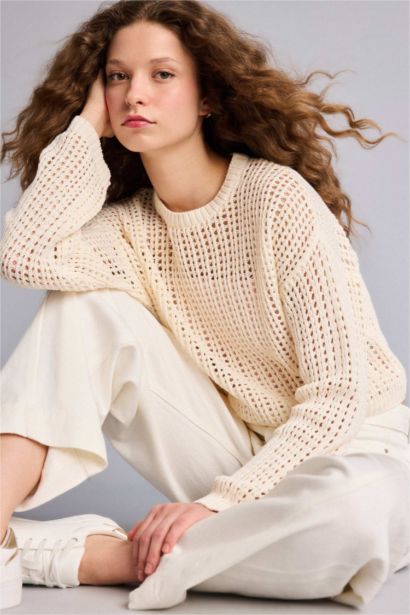 Regular Fit Boat Collar Pullover