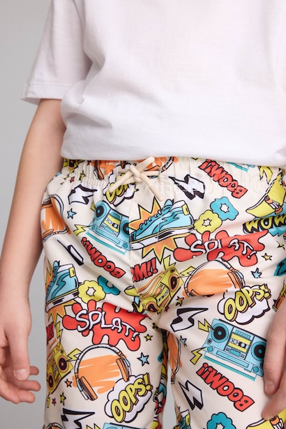Short de bain imprimé pour garçon