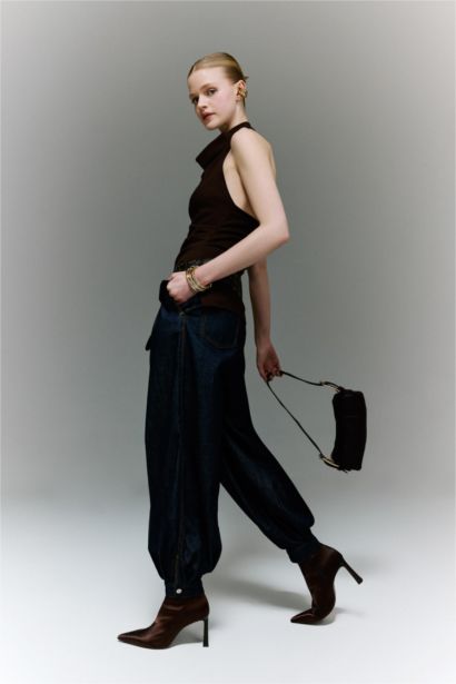 Afra x Defacto Balloon Fit High Waist Jeans