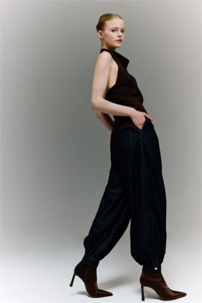 Afra x Defacto Balloon Fit High Waist Jeans