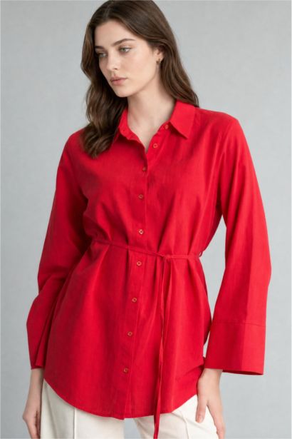 Regular Fit Long Sleeve Tunic