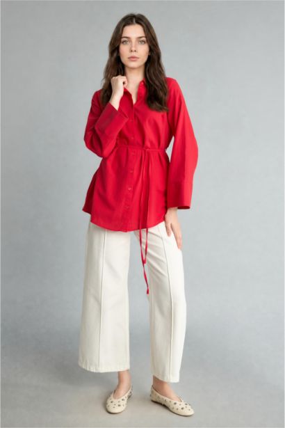 Regular Fit Long Sleeve Tunic