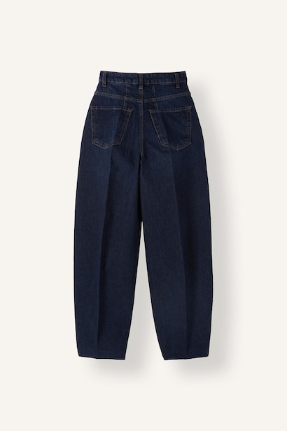 Denim High Waist Trousers