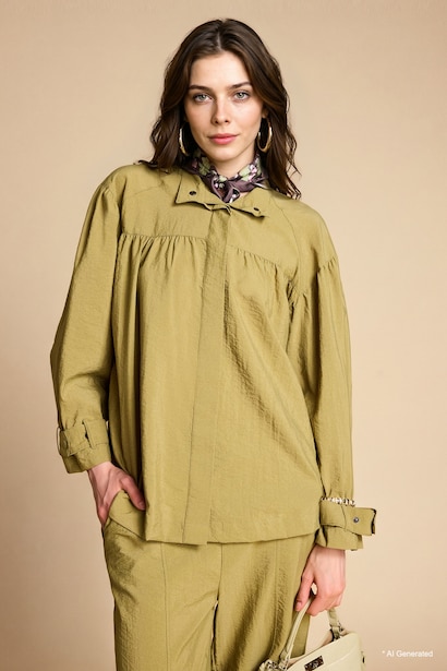 Veste parachute Coupe régulière