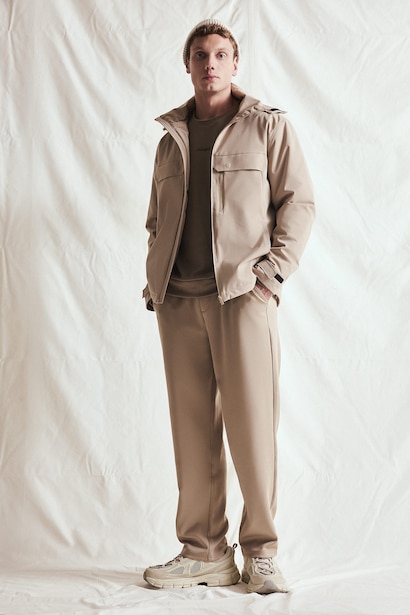 Regular Fit Hooded Waterproof Jacket
