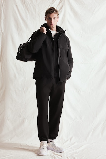 Regular Fit Hooded Waterproof Jacket