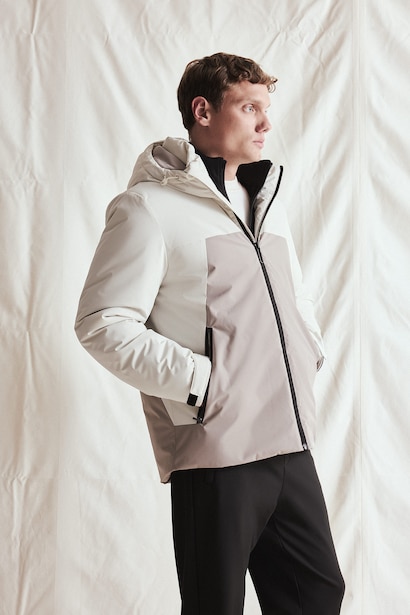 Su İtici Regular Fit Kapüşonlu Mont
