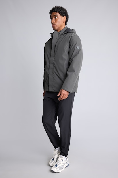 Slim Fit Kapusonlu Mont