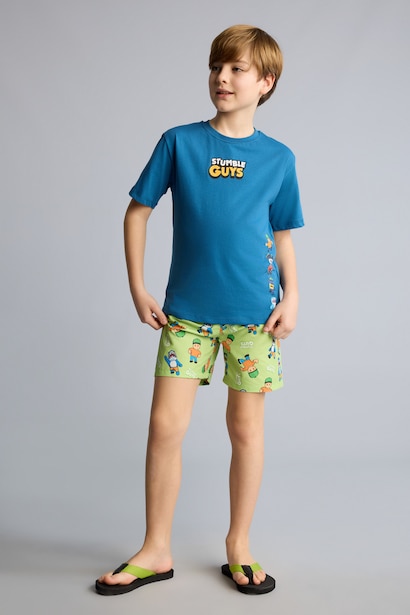 Stumble Guys Deniz Şortu Erkek Çocuk