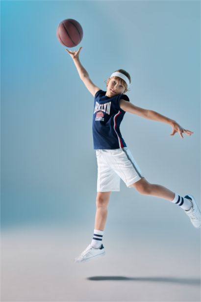 Boy Regular Fit Printed Tank Top