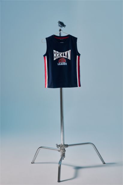 Boy Regular Fit Printed Tank Top