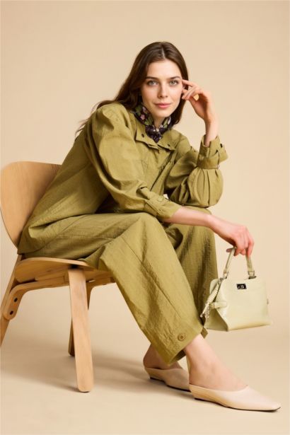 Regular Fıt Paraşüt Pantolon