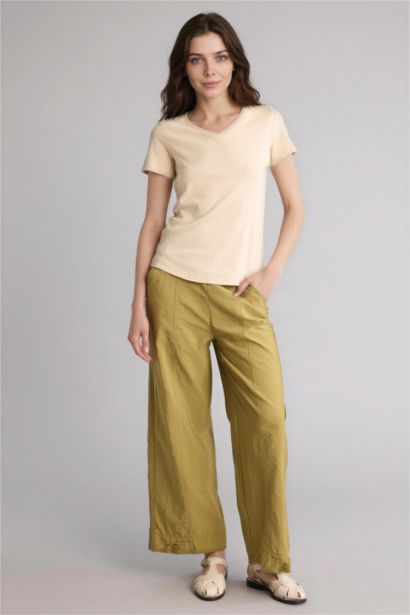 Regular Fıt Paraşüt Pantolon