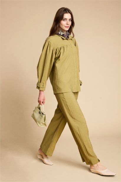 Regular Fıt Paraşüt Pantolon