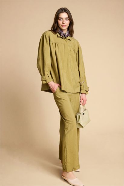 Regular Fıt Paraşüt Pantolon