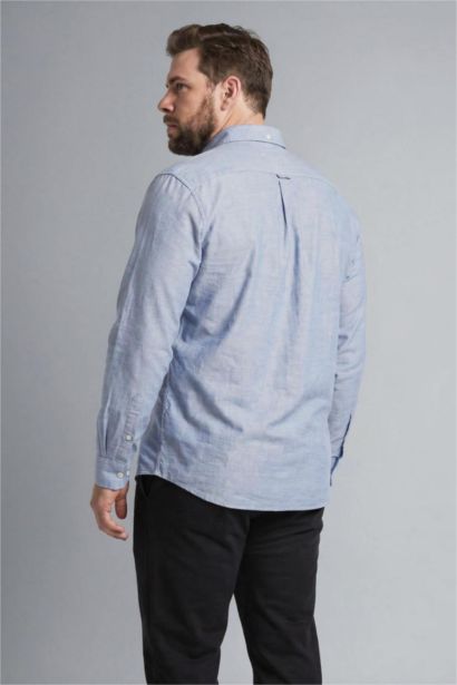 قميص بولو قطن مقاس كبير