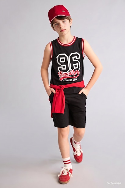 Boy Shorts Tank Top 2 Piece Set