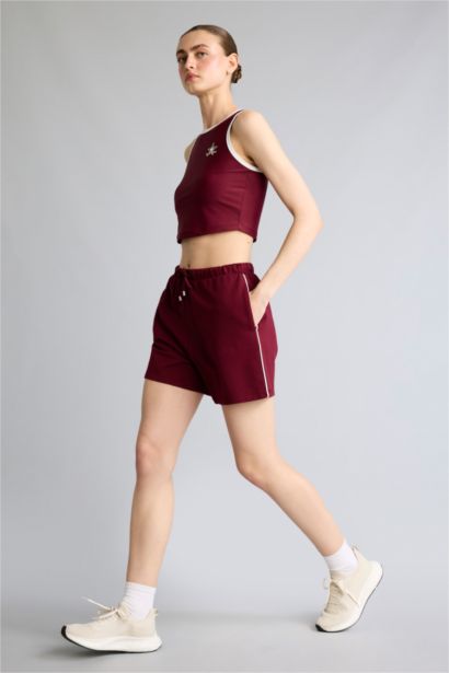 Pamuklu Standart Fit Kısa Paça Modal Şort