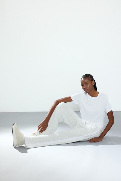 Straight Fit Standard Length Modal Sports Sweatpants