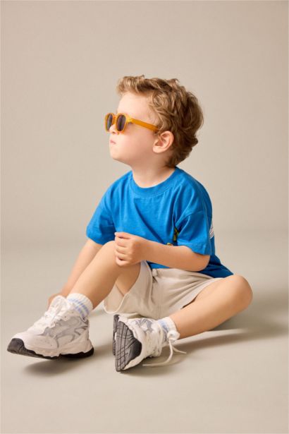 Baby Boy 2 piece Regular Fit T-Shirt Shorts Set