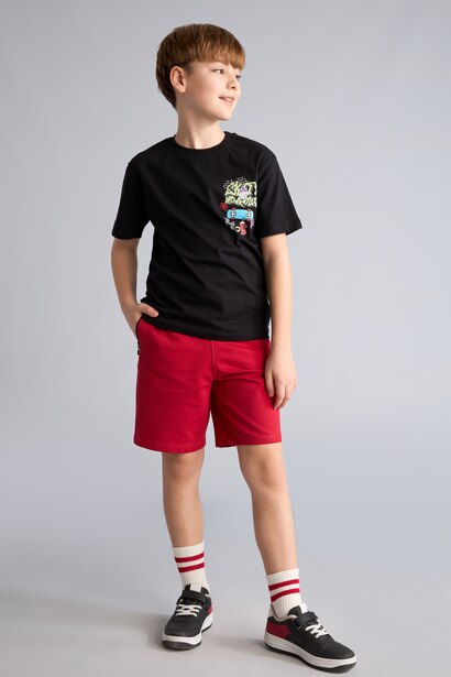 Boy Oversize Fit Cotton 100% Shorts