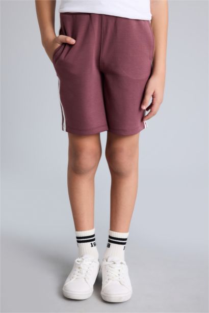 Beli Lastikli Modal Şort Erkek Çocuk