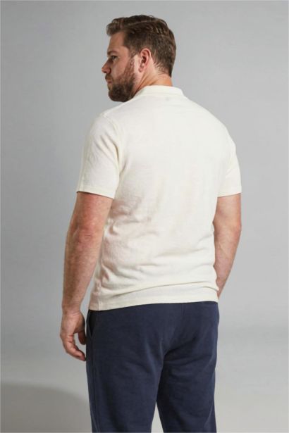 Büyük Beden Kısa Kollu Polo Tişört