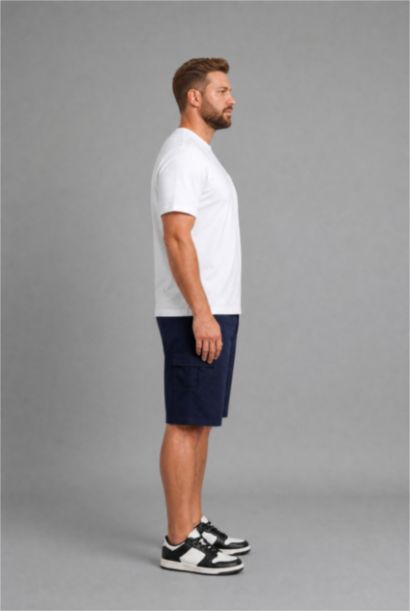Relax Fit Straight Leg Long Shorts
