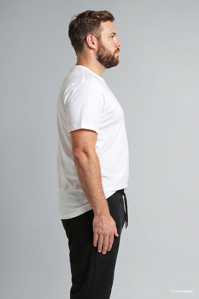 100% Cotton Plus Size T-Shirt