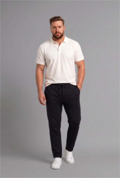 Plus Size Regular Fit Trousers