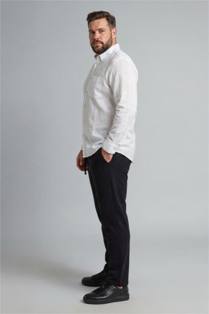 Plus Size Regular Fit Trousers