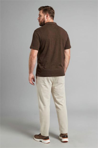 Plus Size Regular Fit Trousers