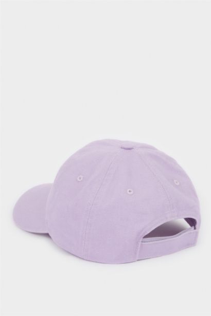 Kadın Nakışlı Pamuklu Cap Şapka