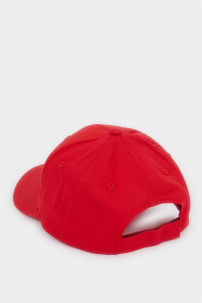 Kadın Nakışlı Pamuklu Cap Şapka