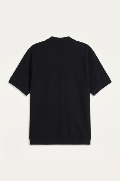 Polo grande taille à manches courtes Coupe régulière