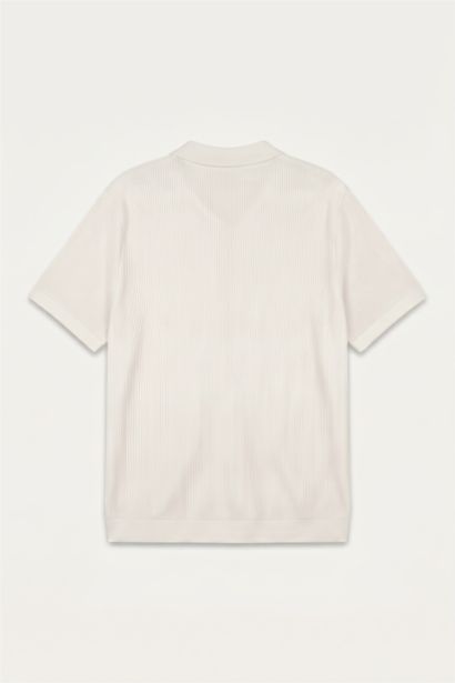 Polo grande taille à manches courtes Coupe régulière