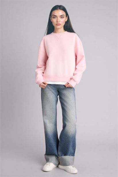 Relax Fit Basic Sweatshirt